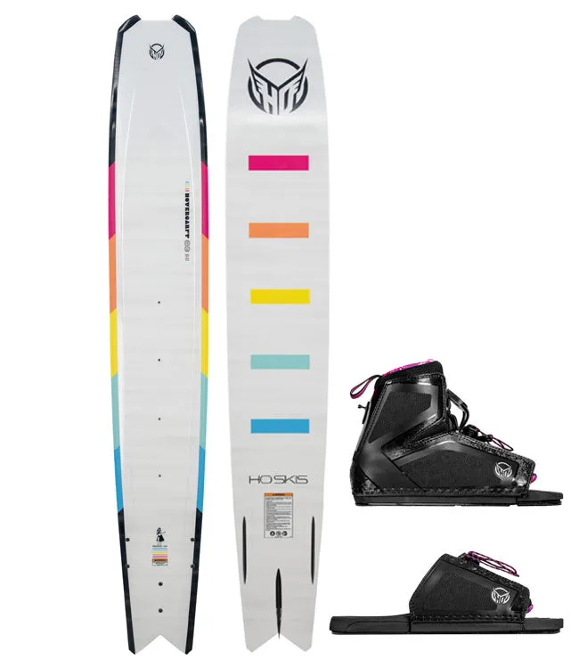 HO Womens Hovercraft Slalom Ski with Stance Boot & RTP (2022)