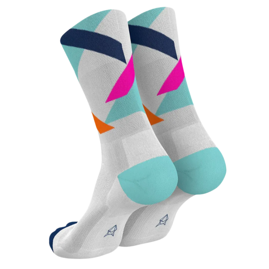 Incylence - Ultralight Strikes Long Sock - Mint Pink (EUR 35-38)