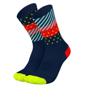 Incylence - Ultralight Wildness Long Sock - Navy Inferno (EU 47-50)