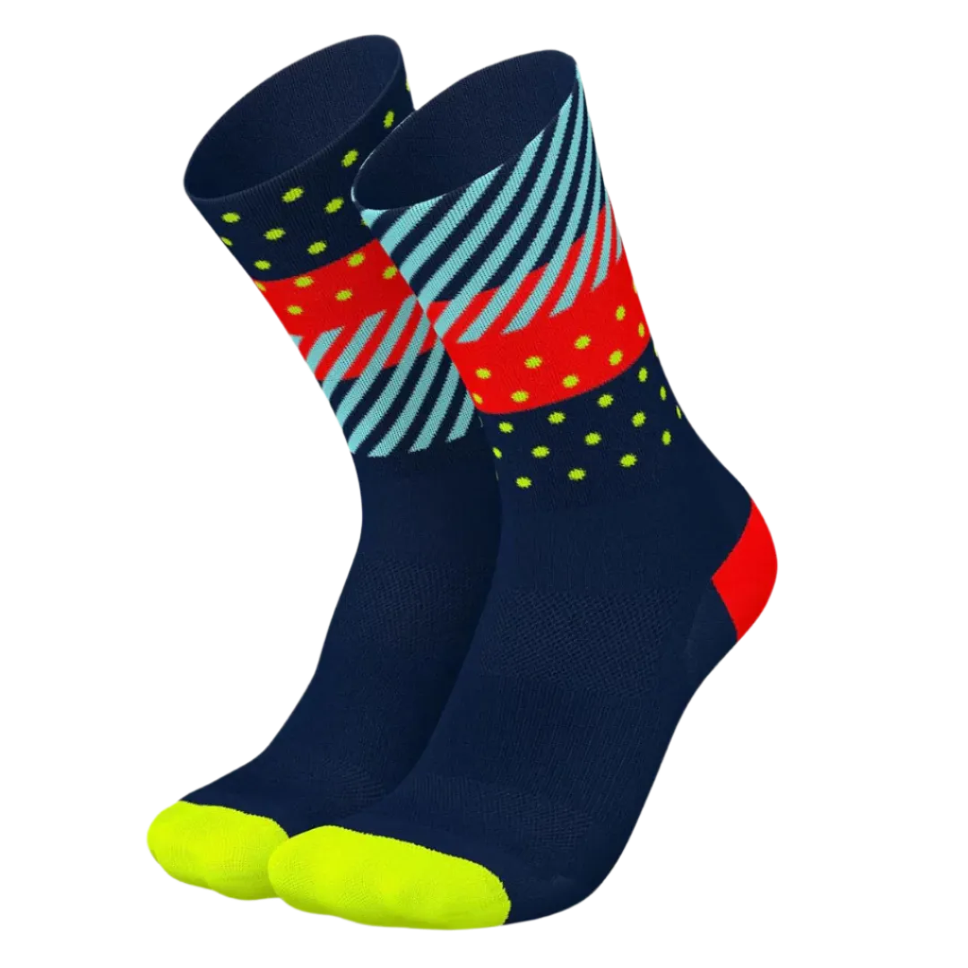 Incylence - Ultralight Wildness Long Sock - Navy Inferno