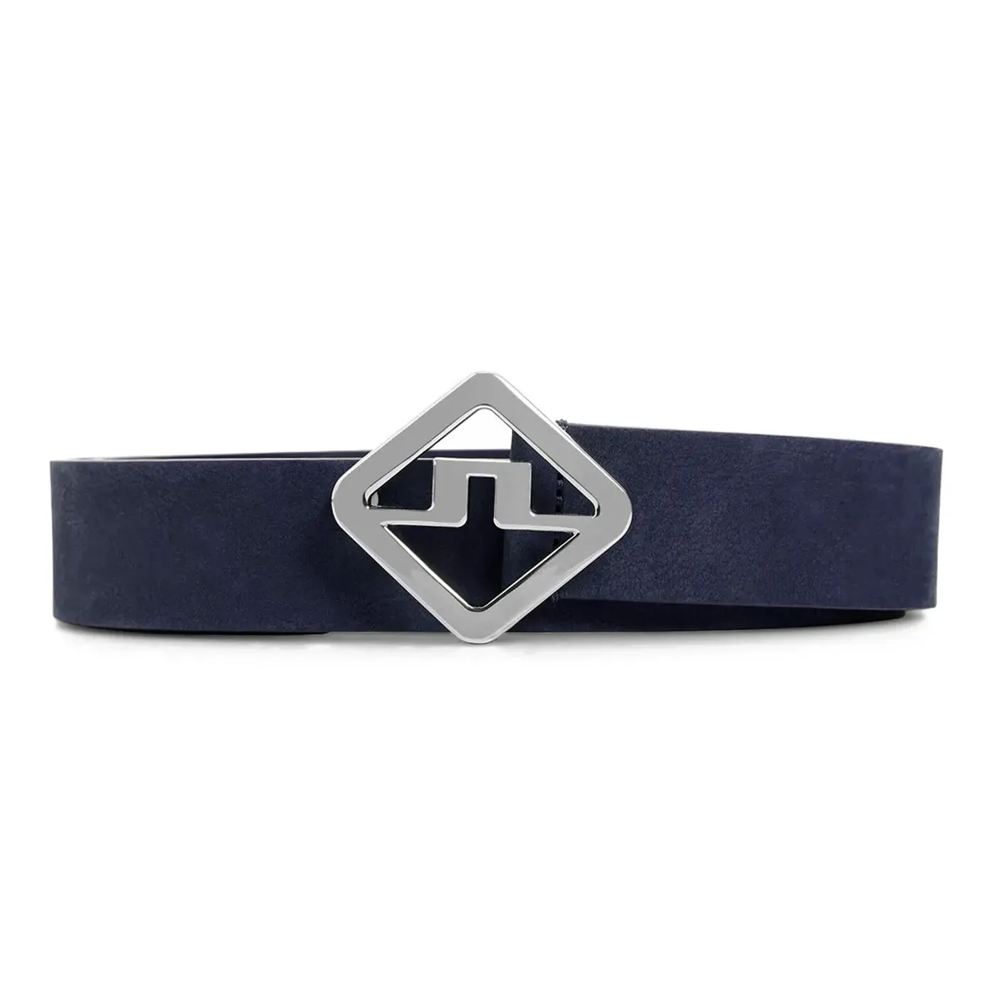 J.Lindeberg Gary Brushed Leather Golf Belt - JL Navy