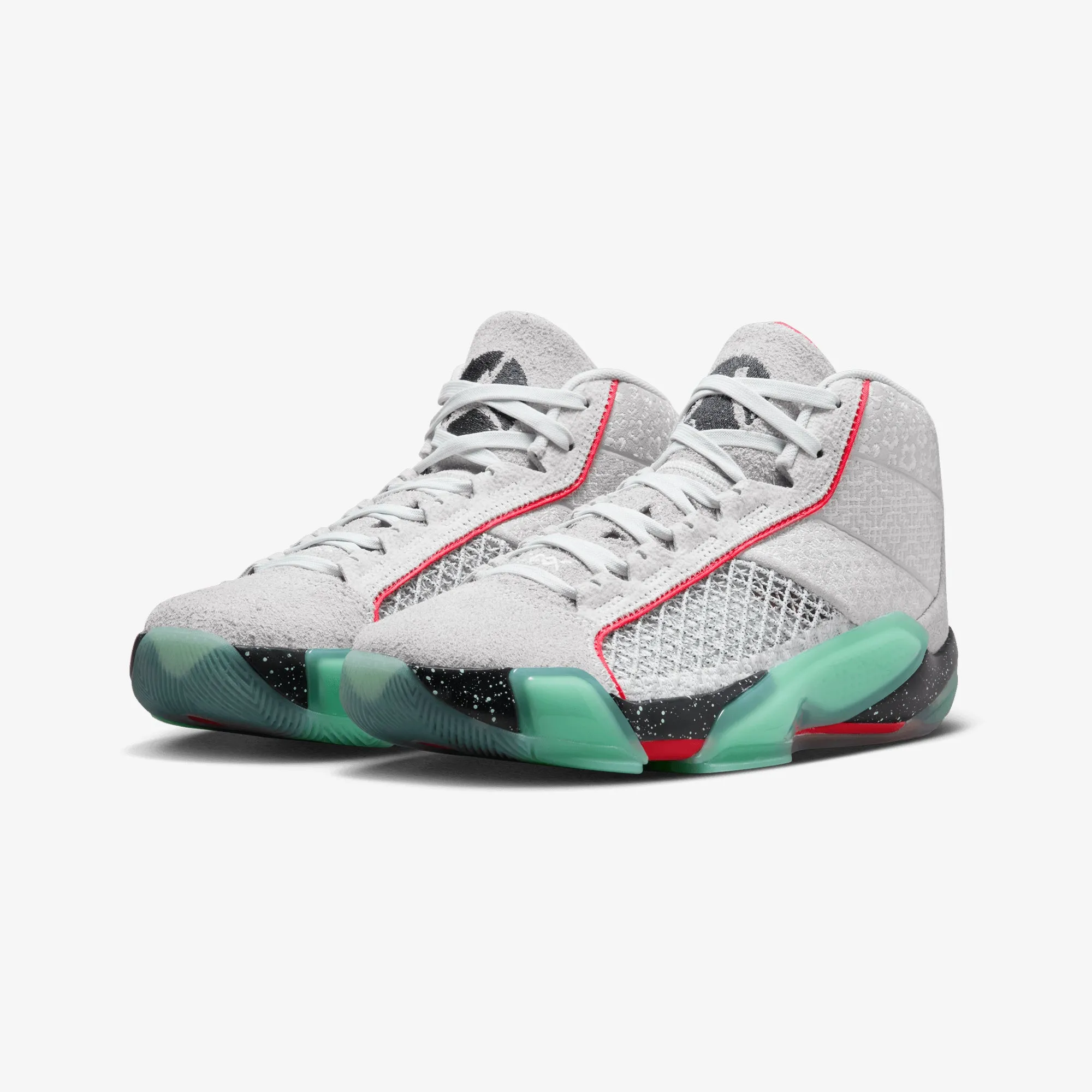 Jordan | AIR JORDAN XXXVIII RUI PF  { PHOTON DUST/OFF NOIR-MINT FOAM-SIREN RED