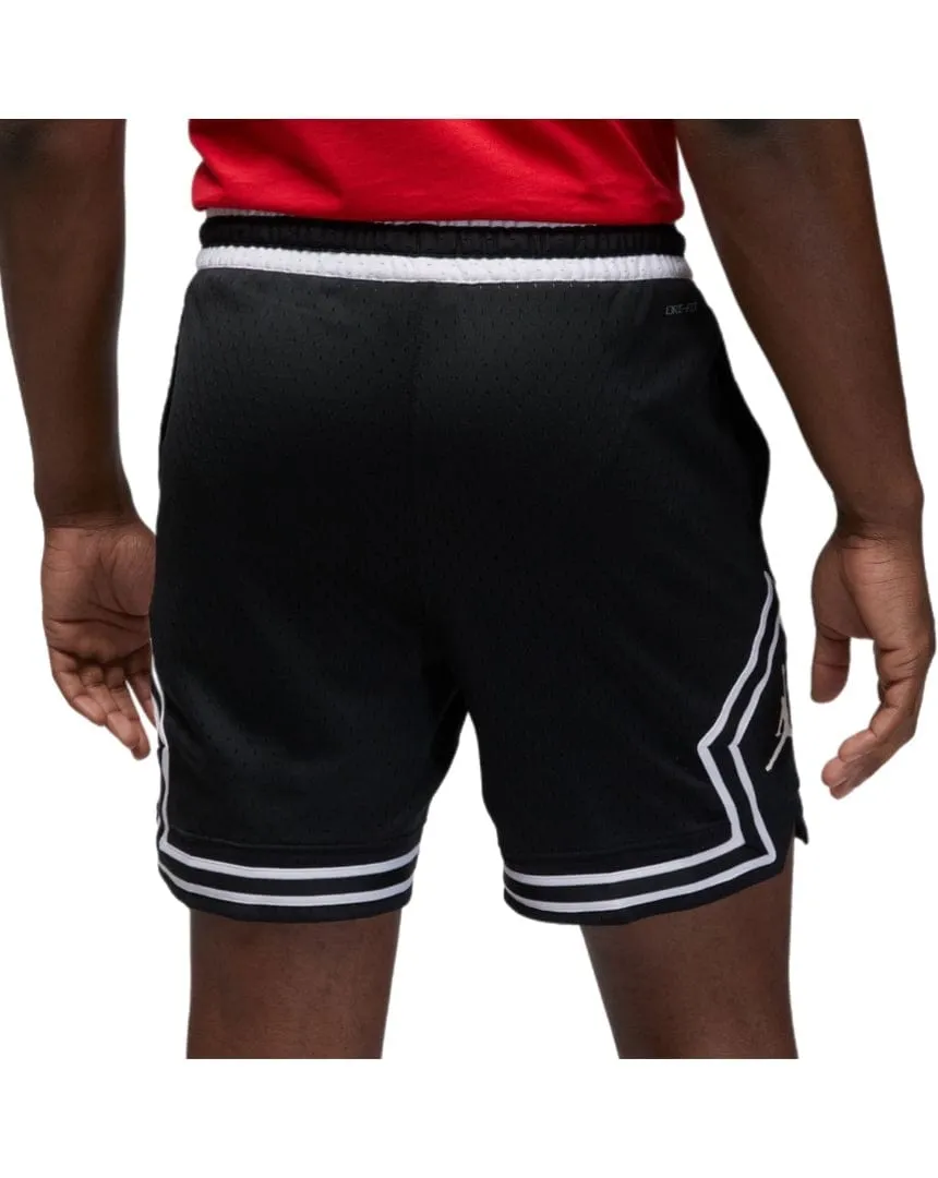 Jordan Dri-Fit Diamond Shorts - Black / White