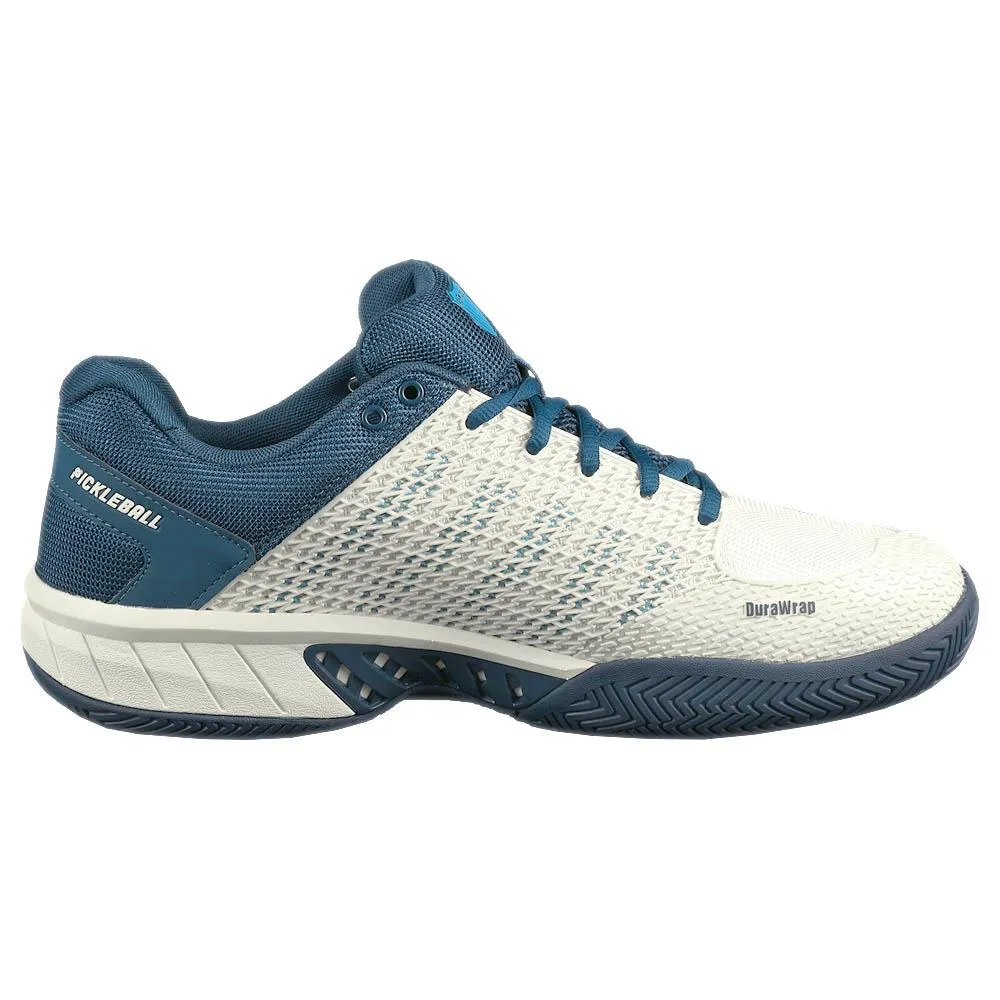 K-Swiss Men's Express Light Pickleball - Blue Opal/Blanc de Blanc