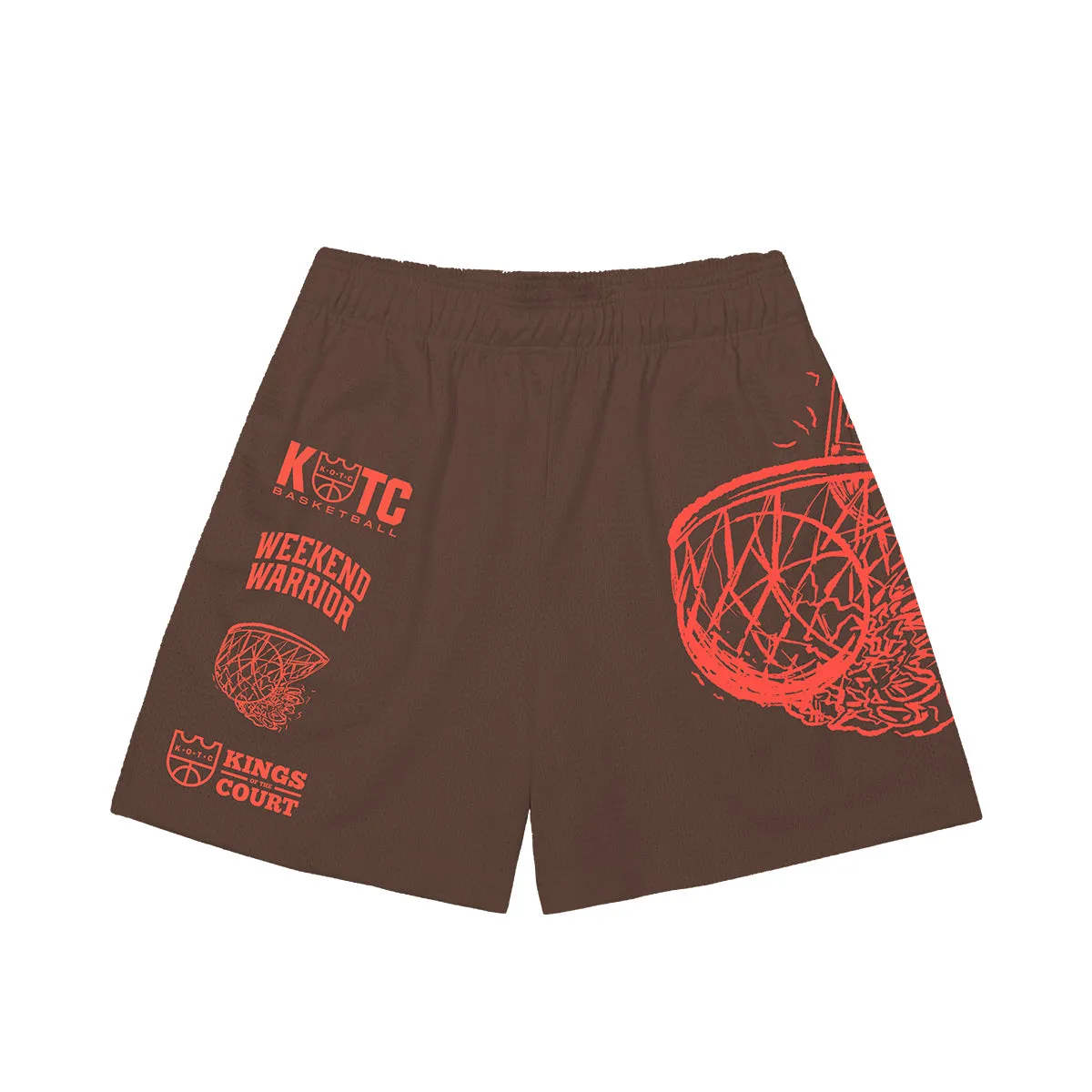 Kings Of The Court Built for Basketball Collection Statement Shorts KOTC Swingman Mesh Shorts