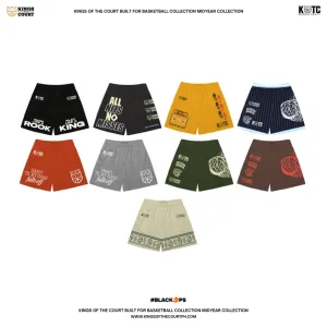 Kings Of The Court Built for Basketball Collection Statement Shorts KOTC Swingman Mesh Shorts