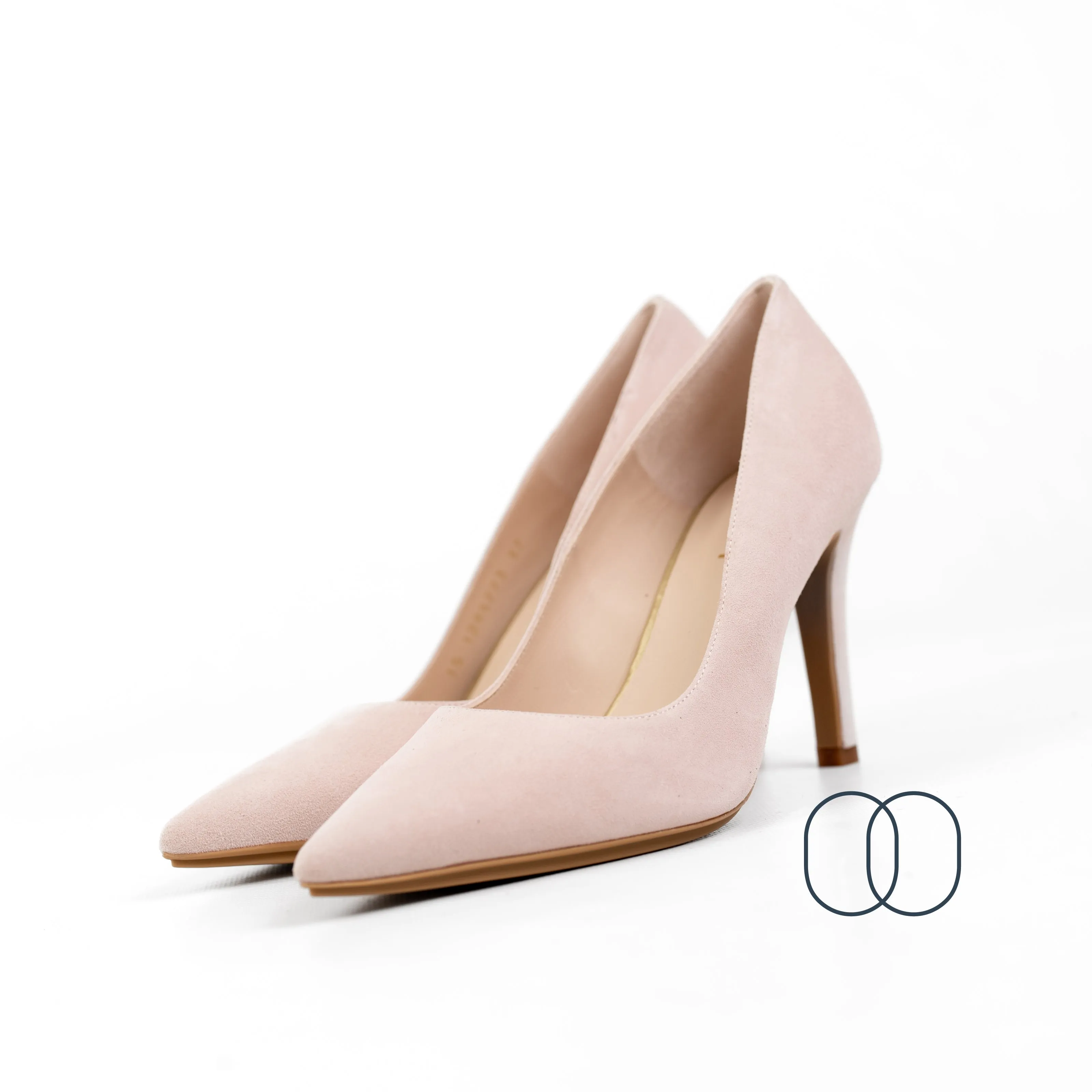 LODI Rachel Petalo Suede Court Shoes