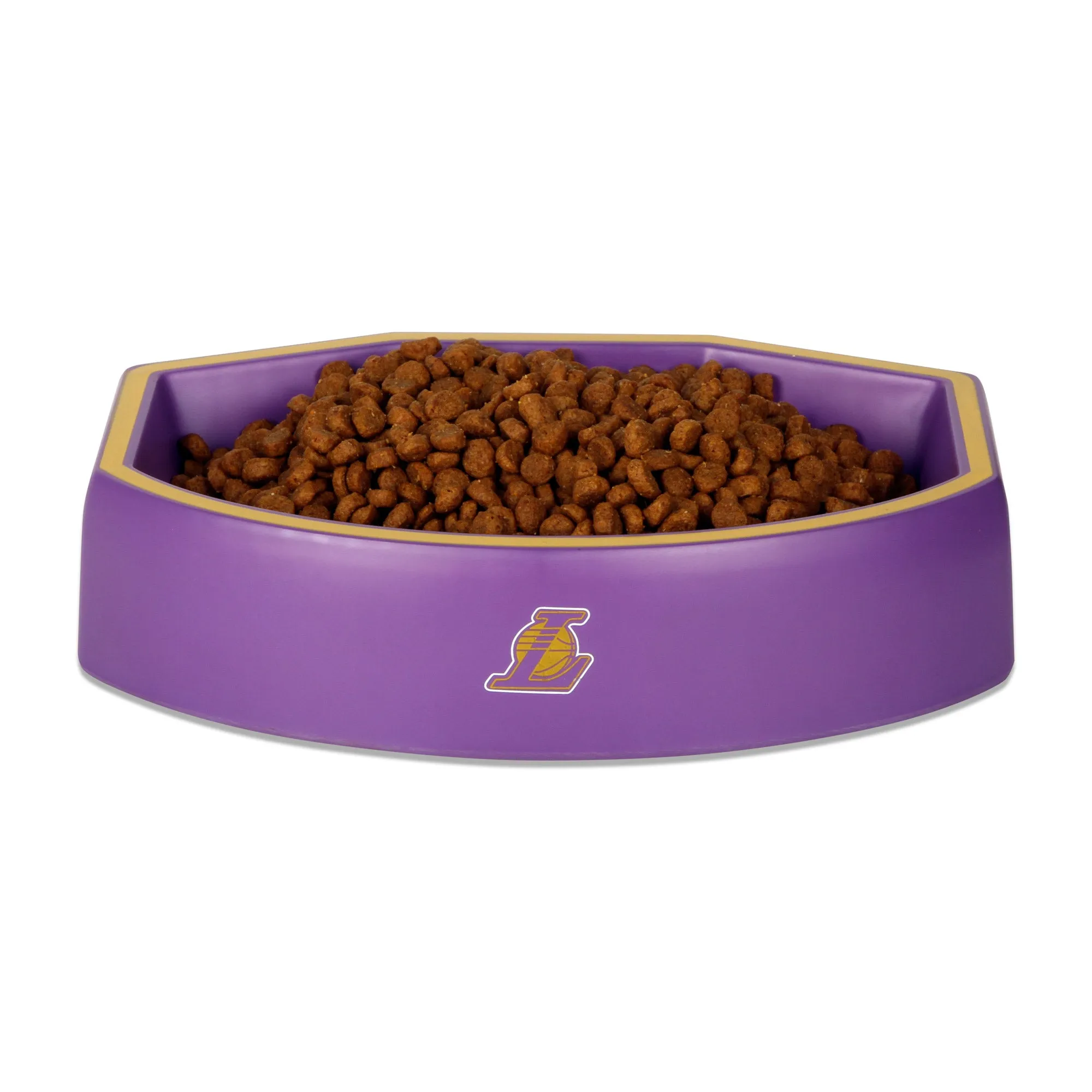 LOS ANGELES LAKERS BACKBOARD DOG BOWL