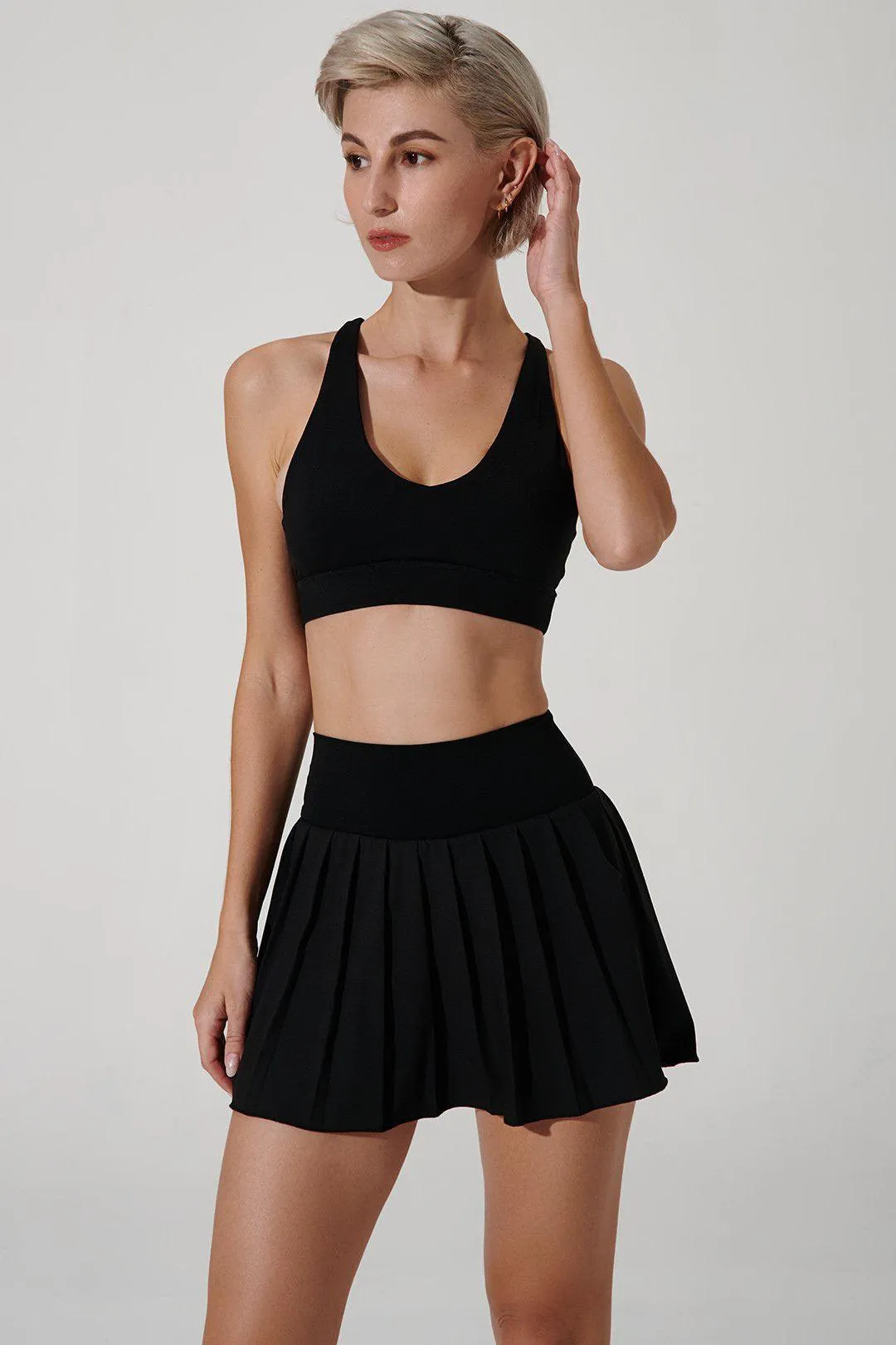 Marié Tennis Top - Black