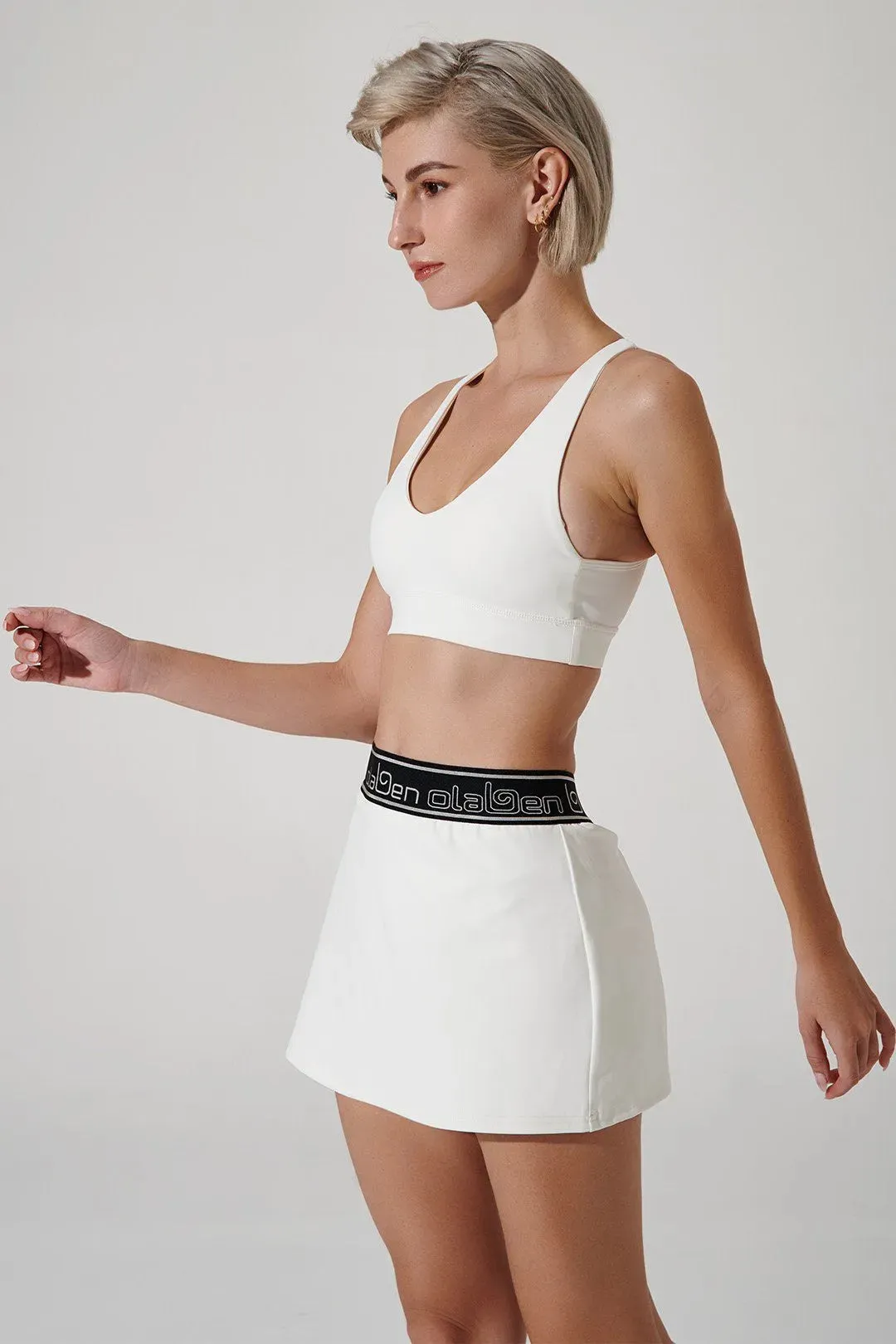 Marié Tennis Top - White