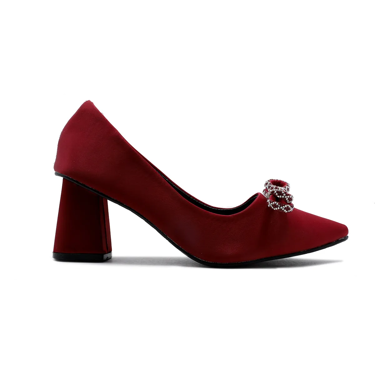 Maroon Formal Court Shoes L00850022