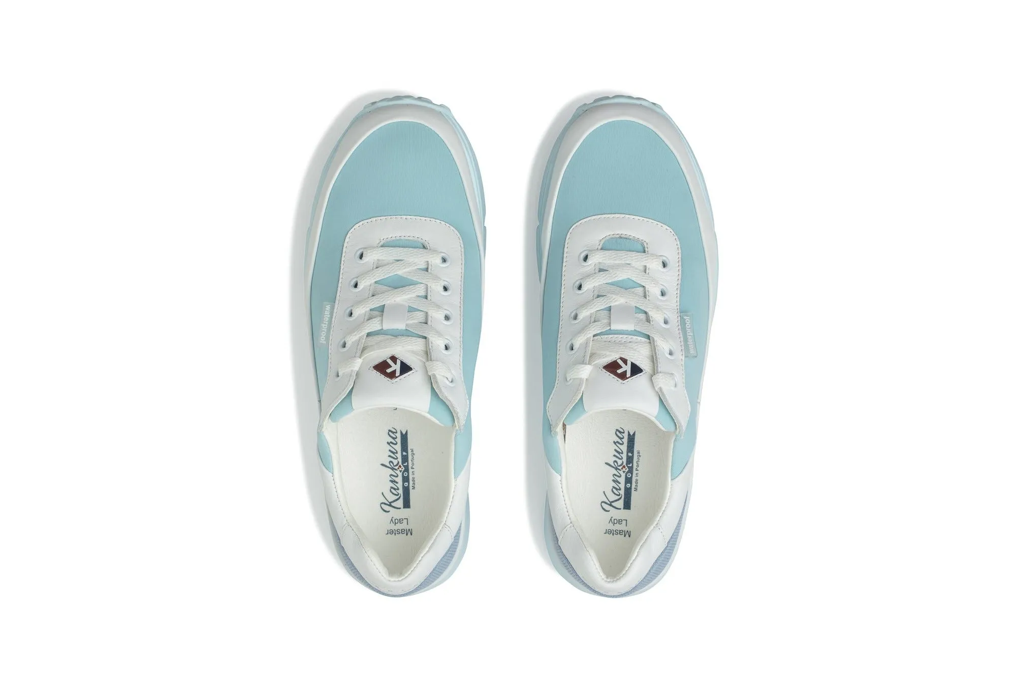 Master Lady 03  White|SkyBlue  Women's Golf Shoes ML003 14