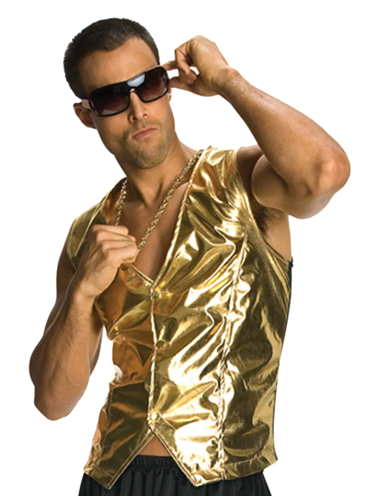 MC HAMMER RAPPER GOLD VEST