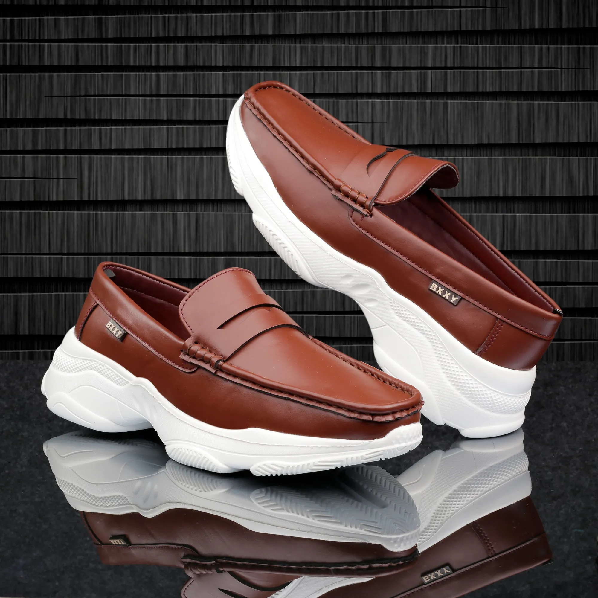 Men's New Latest Trendiest Checker Loafers for Men