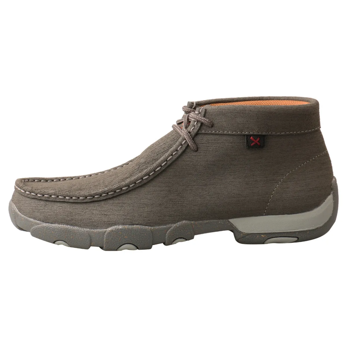 Men's Twisted X Chukka Driving Moc Dark Grey/Grey