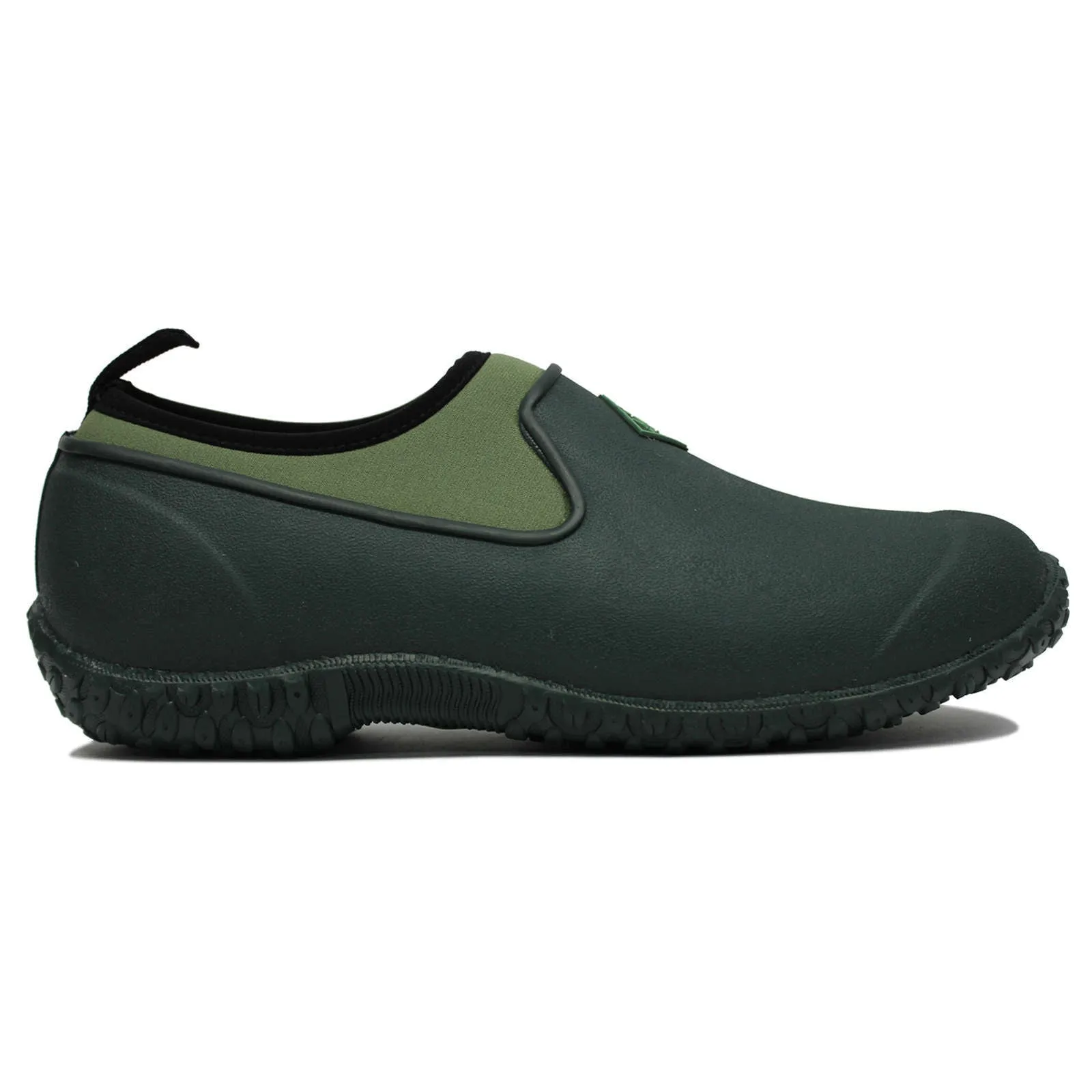 Muck Muckster II Low Green Womens Rubber Waterproof Slip-On Rain Shoes - UK 6