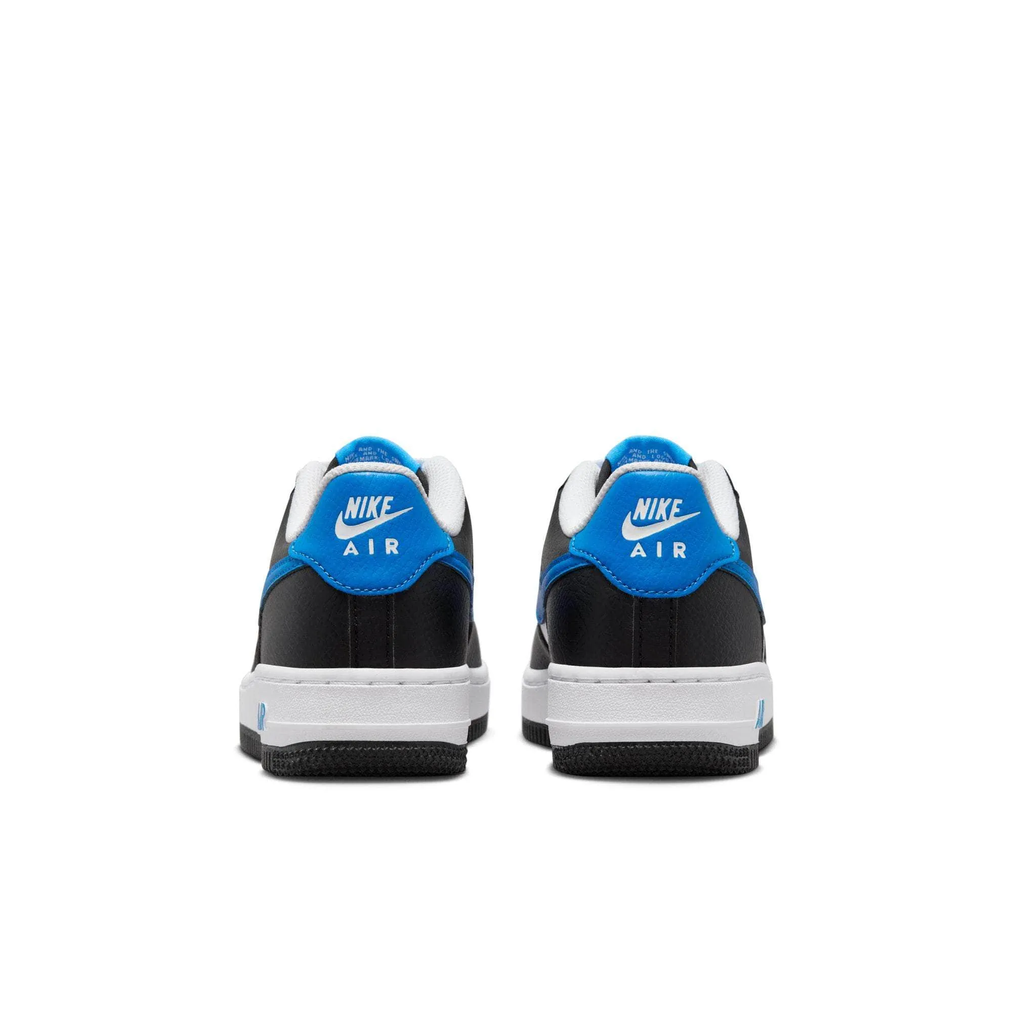 Nike Air Force 1 “Black/Royal Blue” - Boy's GS