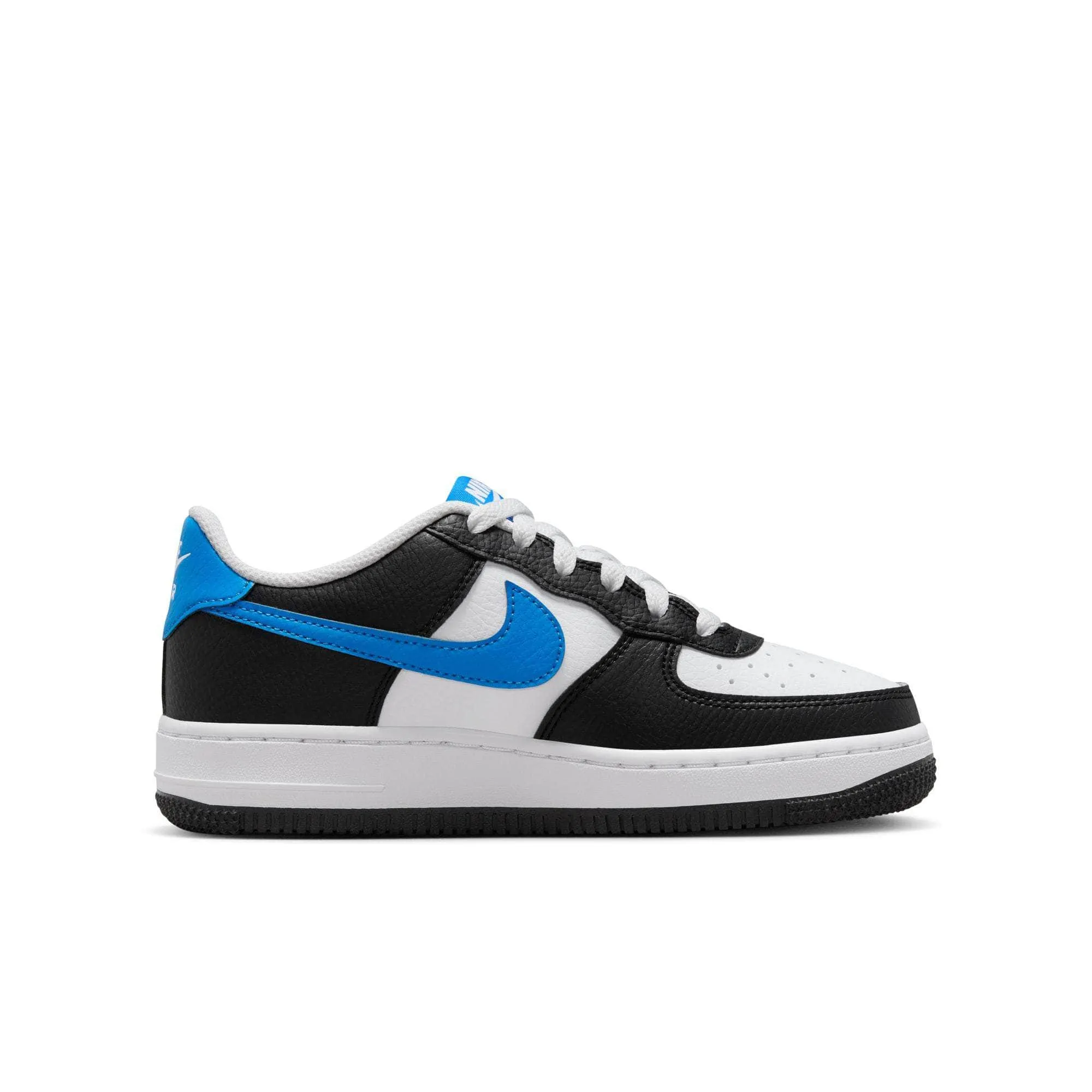 Nike Air Force 1 “Black/Royal Blue” - Boy's GS