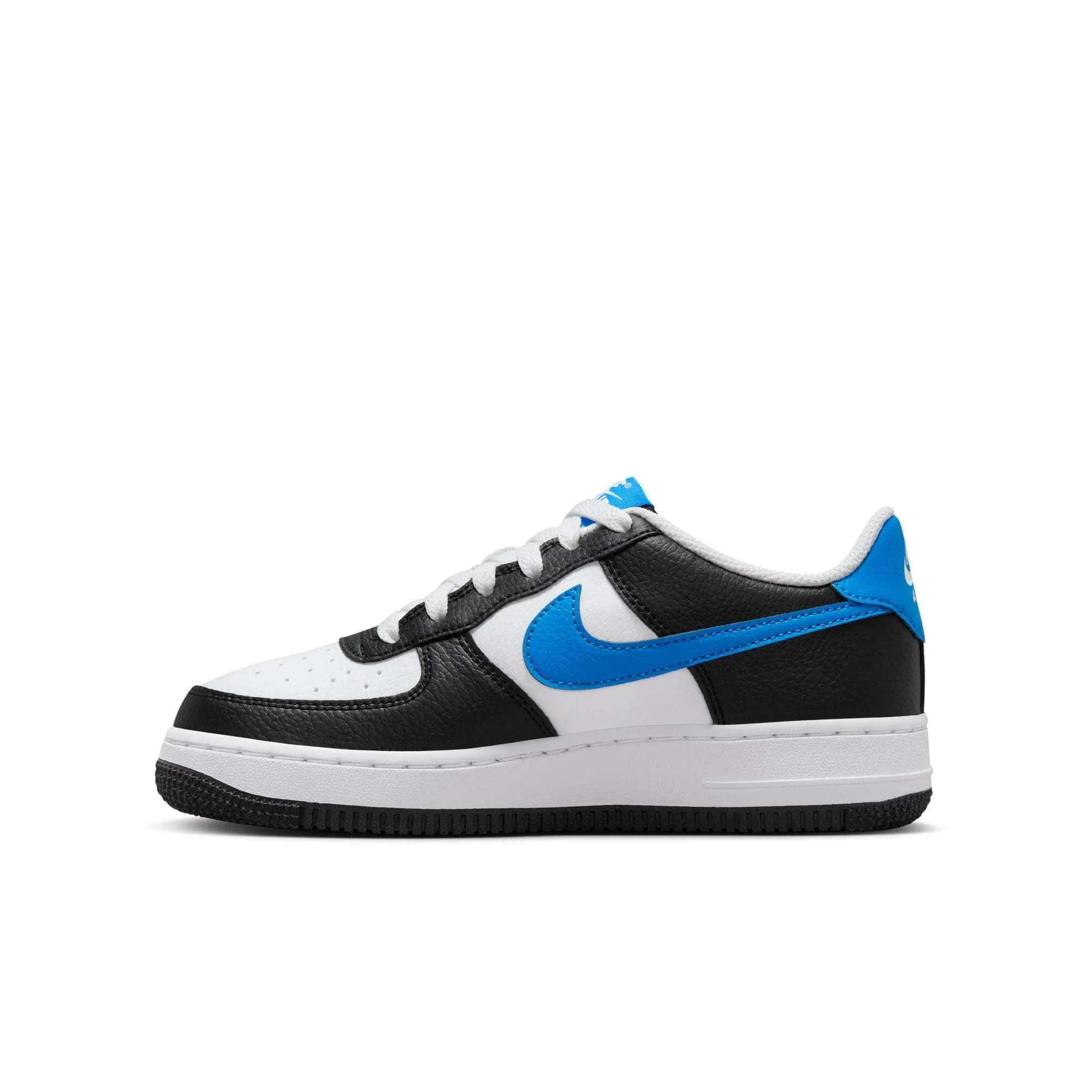 Nike Air Force 1 “Black/Royal Blue” - Boy's GS