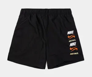 NSW Mesh Lined 7" Short Mens Shorts (Black)