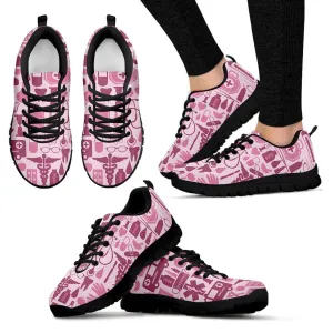 Nurse Pink Tools Sneakers