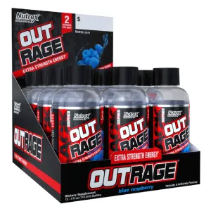 Nutrex Outrage 12 Pack Energy Shot