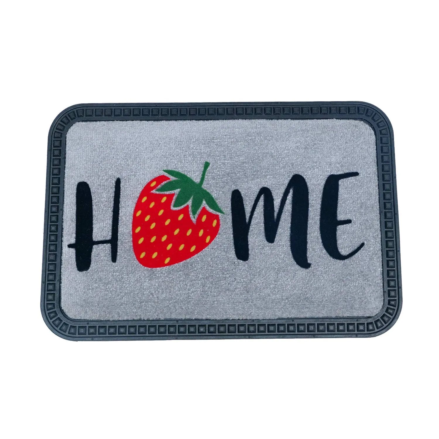 OnlyMat Premium Soft Quickdry Bath Mat with Flocked "Home"