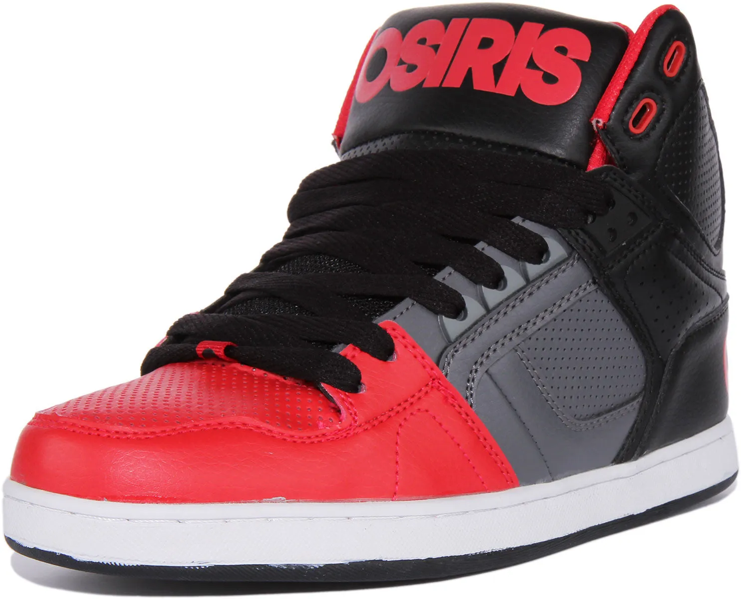 Osiris Nyc 83 Clk In Black Red For Men