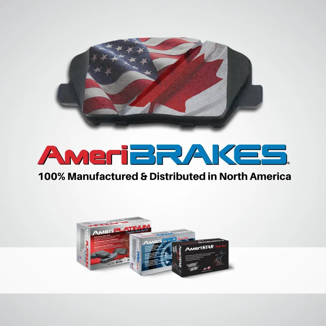 Performance AmeriBRAKES Disc Brake Pads Parking Brake Shoes for Ford F150 2009