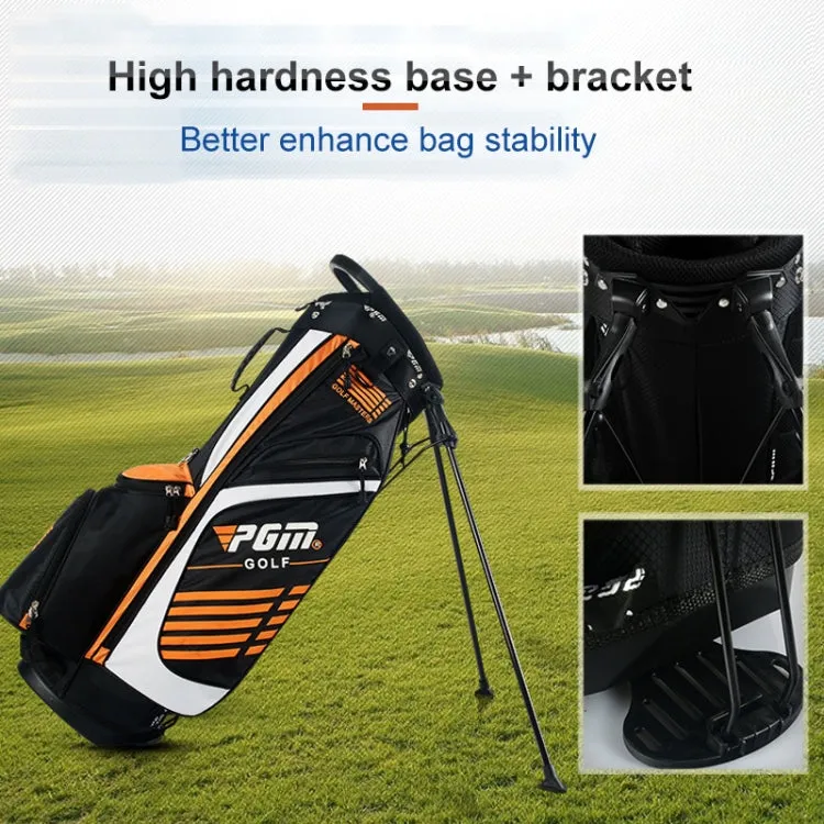 PGM Golf Nylon Lightweight Bag with Holder(Black White)