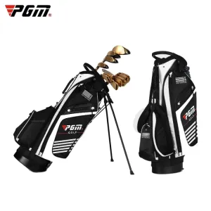 PGM Golf Nylon Lightweight Bag with Holder(Black White)