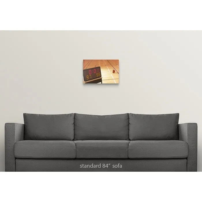 "Basketball court" Canvas Wall Art