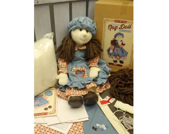 Rag Doll Kit - Emily Traditional Rag Doll - 54cm when made