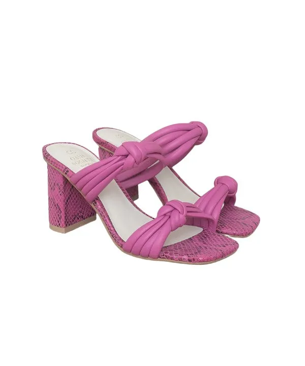 Raquel - Strappy Knot Heel