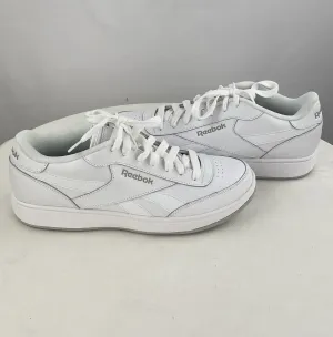 Reebok Men's White Leather Classic Tennis Walking Shoes Size 11 NWOB