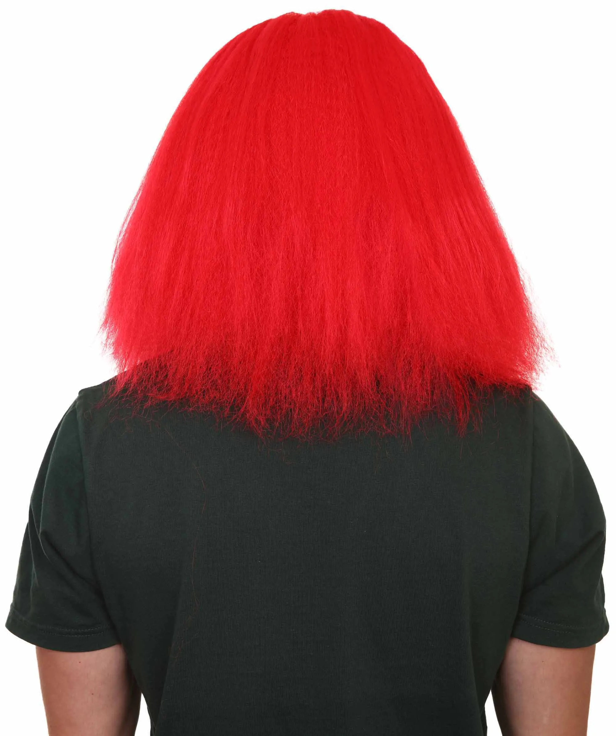 Scary Bald Red Men's Clown Wig | Cosplay Halloween Wig