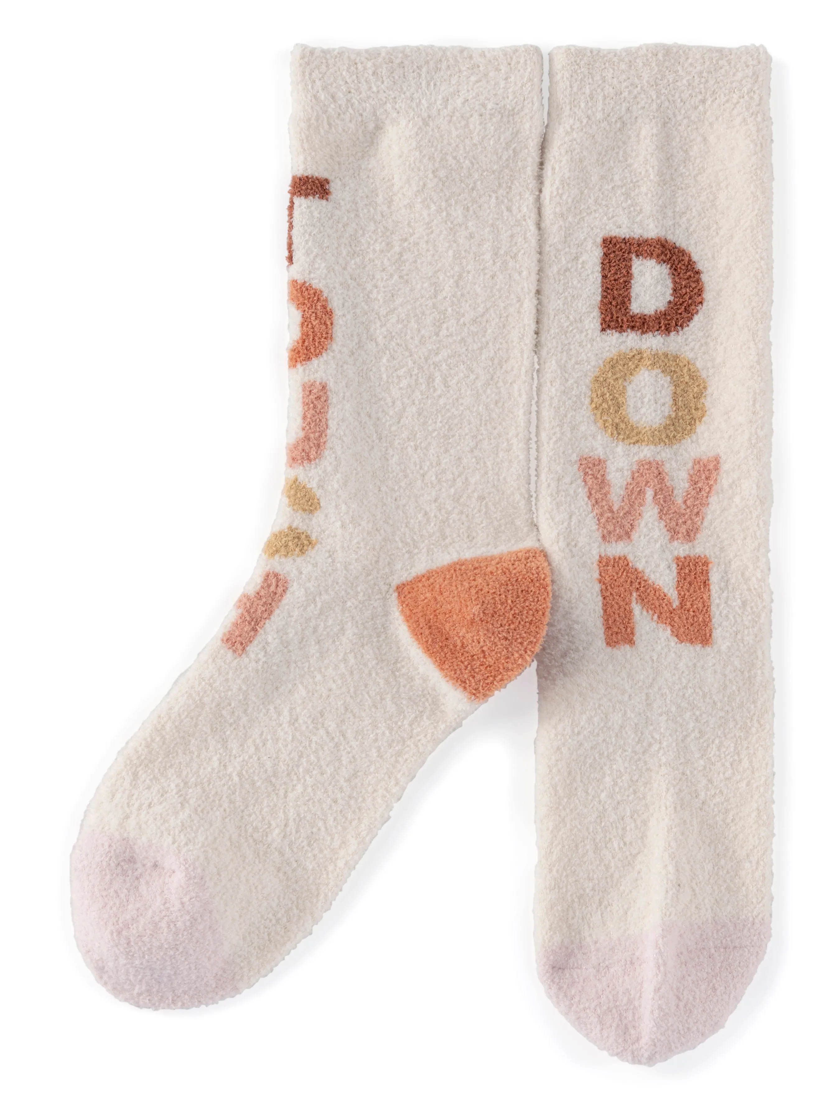 Shiraleah "Touchdown" Socks, Ivory