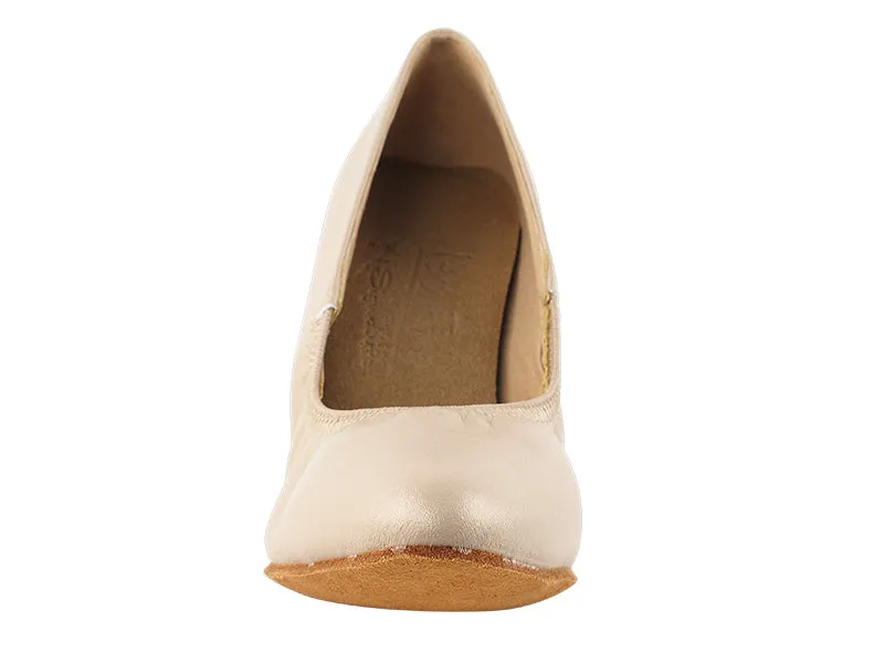 Signature Series Closed Toe Light Tan Leather Smooth/Standard Dance Shoe