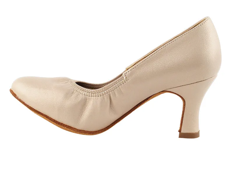 Signature Series Closed Toe Light Tan Leather Smooth/Standard Dance Shoe