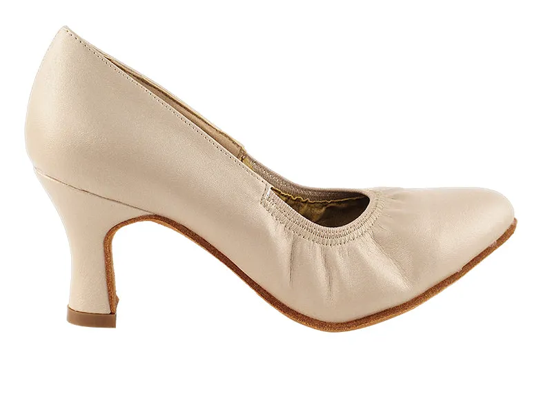 Signature Series Closed Toe Light Tan Leather Smooth/Standard Dance Shoe