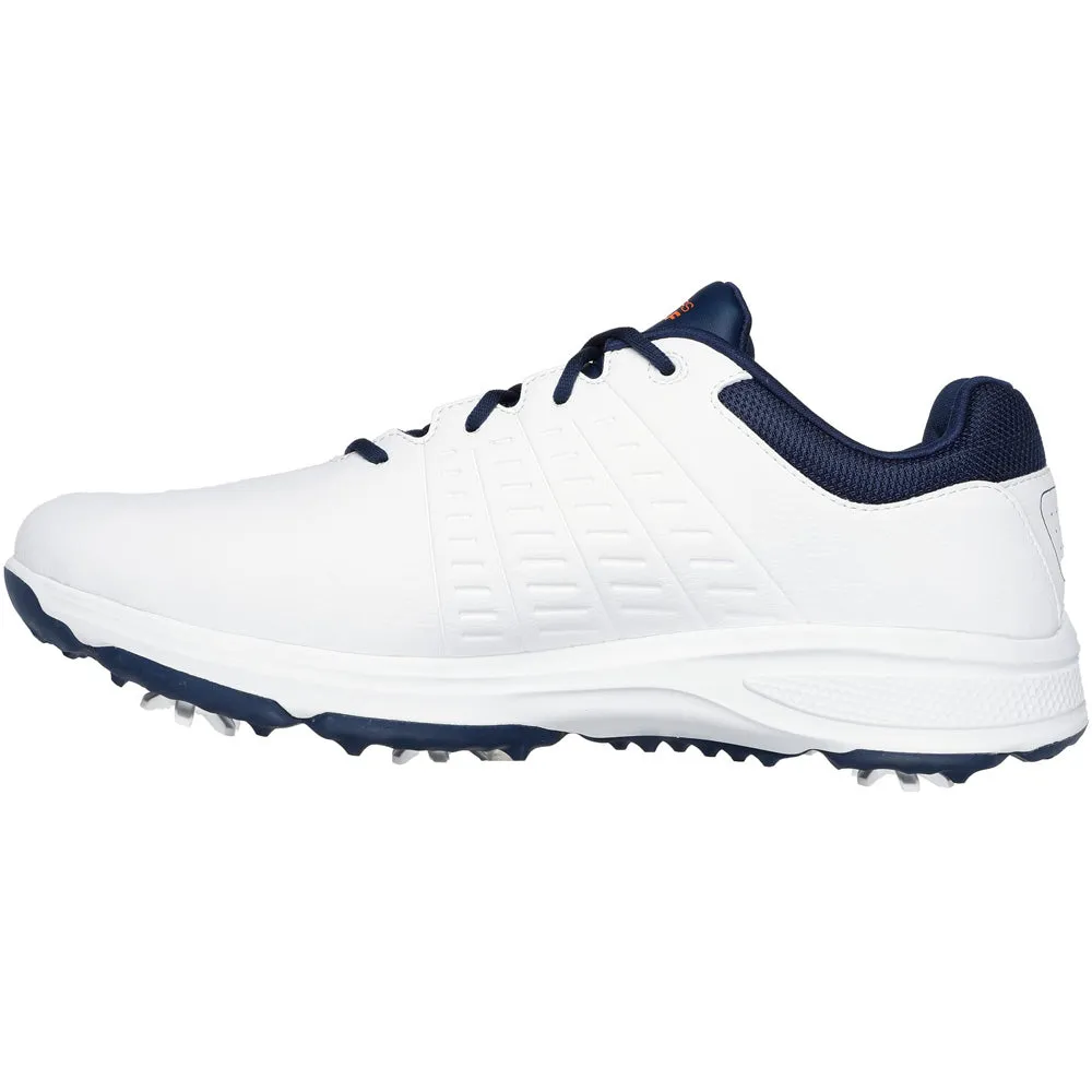 Skechers Go Golf Torque 2 Spiked Waterproof Shoes - White/Navy/Orange