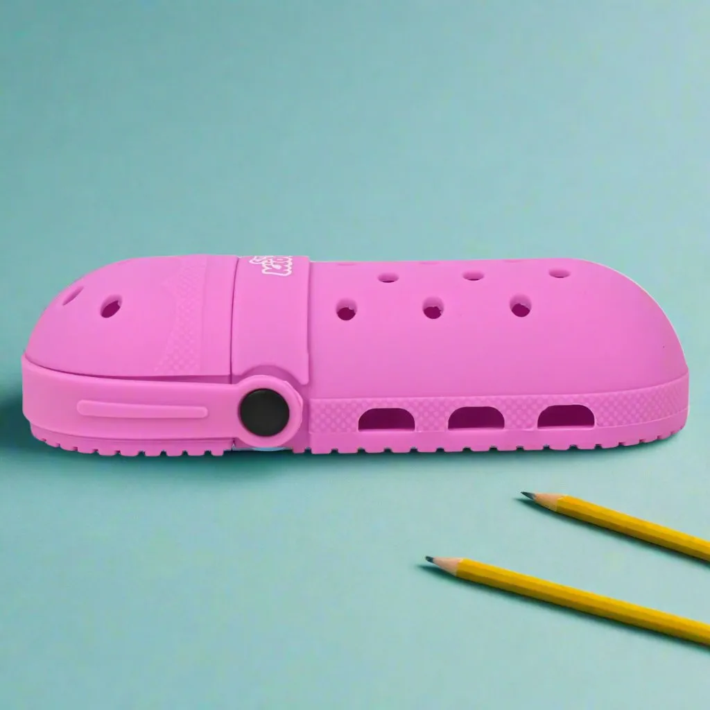 Smily Kiddos Silicone Shoe Pencil Case - Purple