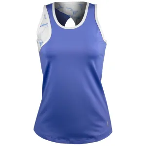 Sofibella Women's Aquatica Racerback Tank - Valley Blue