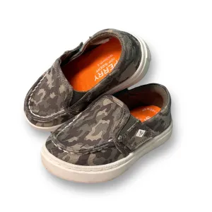 Sperry Top-Sider Toddler Boy Size 5 Camo Slip-On Memory Foam Shoes