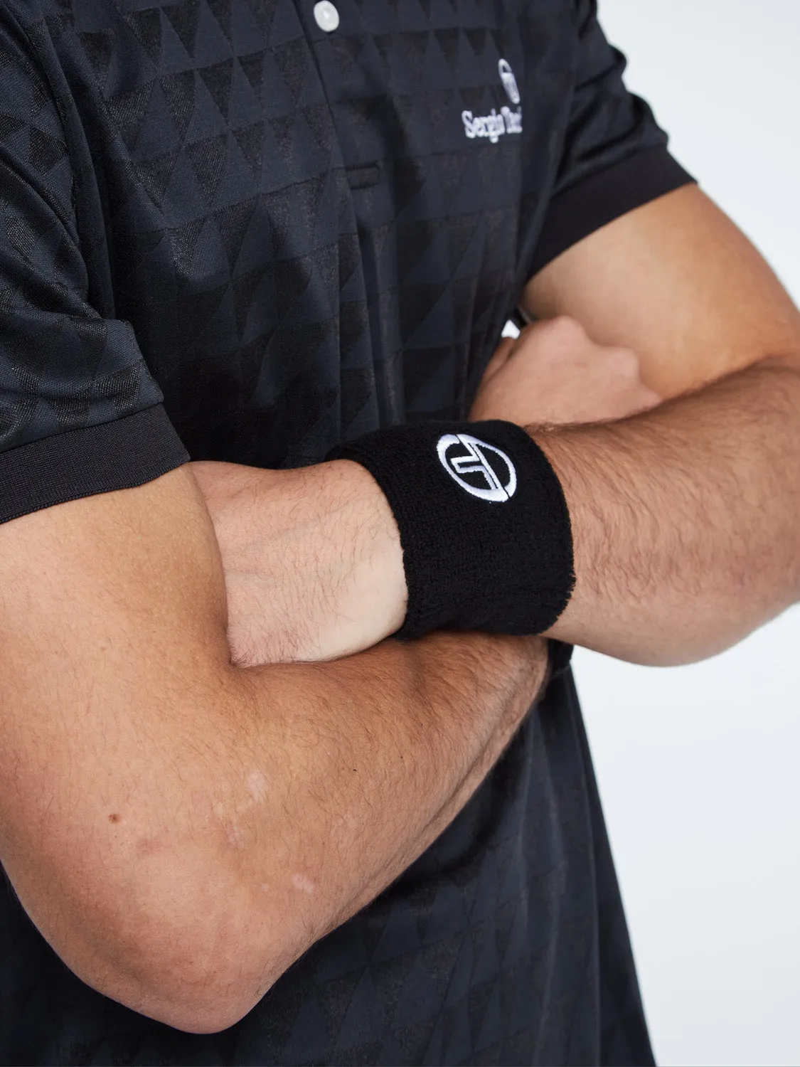 TENNIS WRISTBAND-BLACK