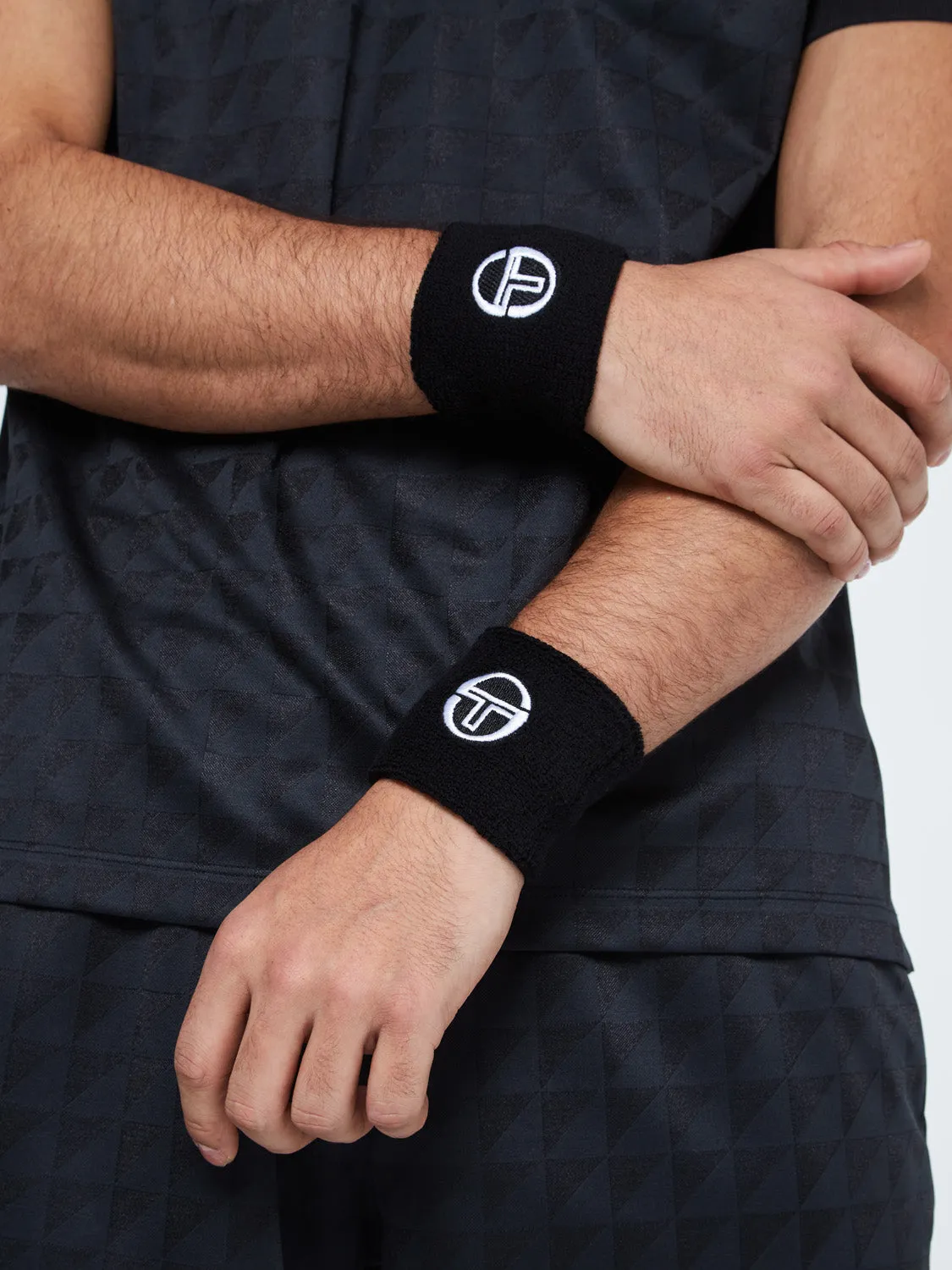 TENNIS WRISTBAND-BLACK