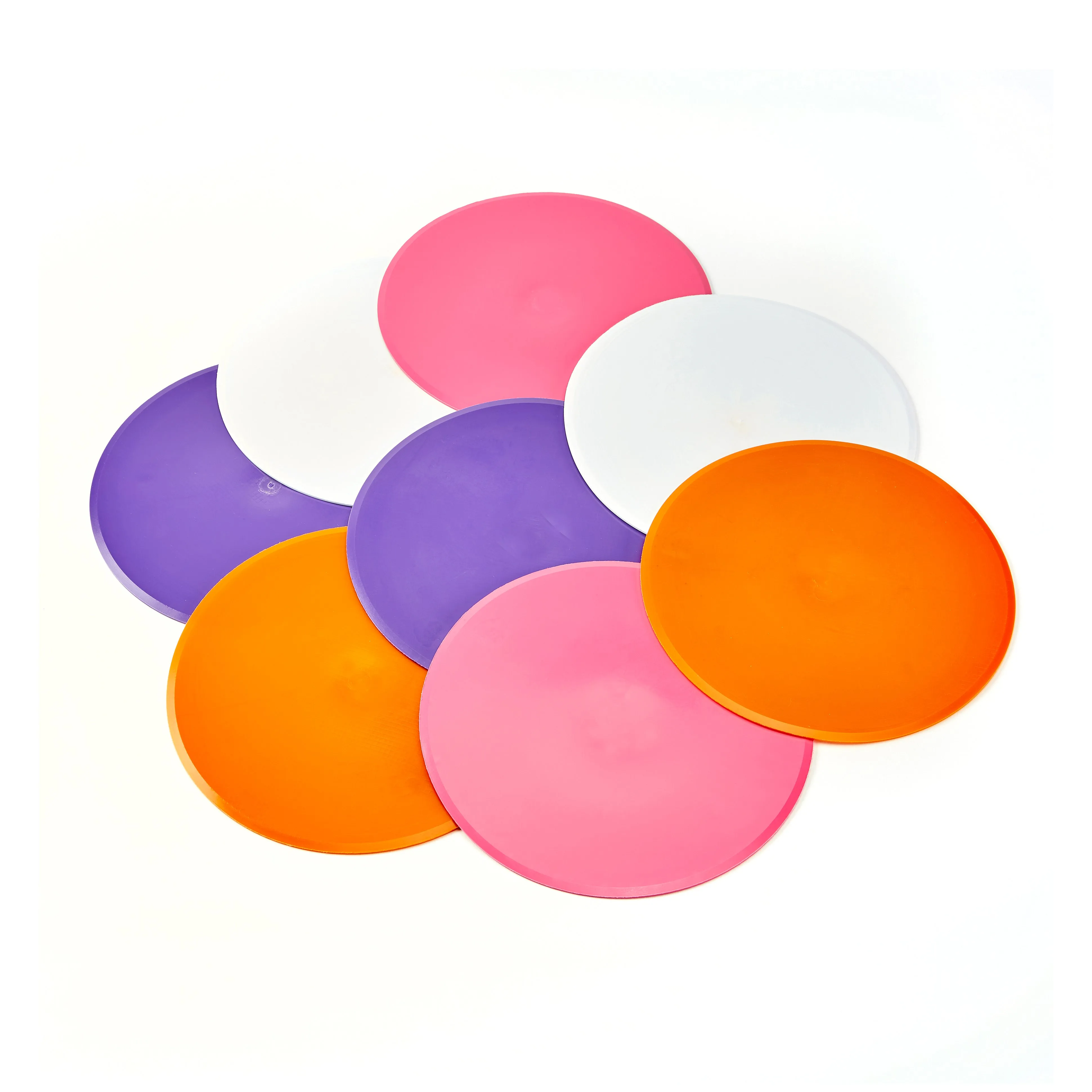 Throw Down Spots Smaller Size | 23cm Set of 8