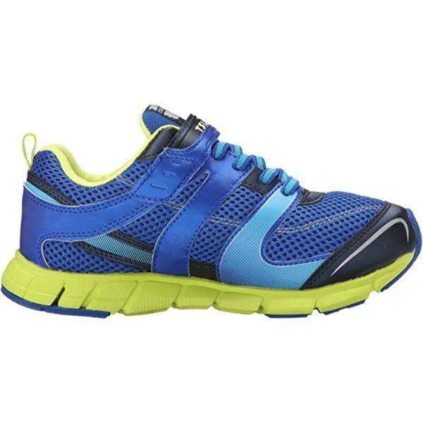 Tsukihoshi Velocity - Blue Lime | Lightweight, Machine Washable Sneakers