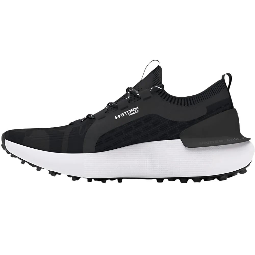 Under Armour Phantom Golf Goin' Under Spikeless Waterproof Shoes - Black/White/Black