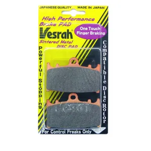 VD165/3JL Sintered Metal Disc Pads Vesrah (VD1653JL)